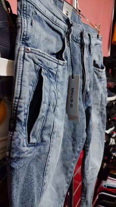 Оригинални дънки G-Star Raw Contor Slim W36 L34 нови мъжки