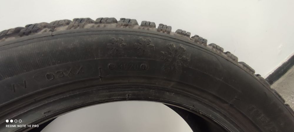 Vând anvelopa de iarna 195/50 R1582H Dot 08.20