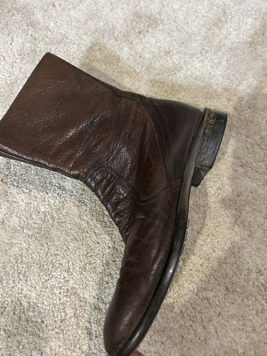 Продавам мъжки кожени ботуши GEOX