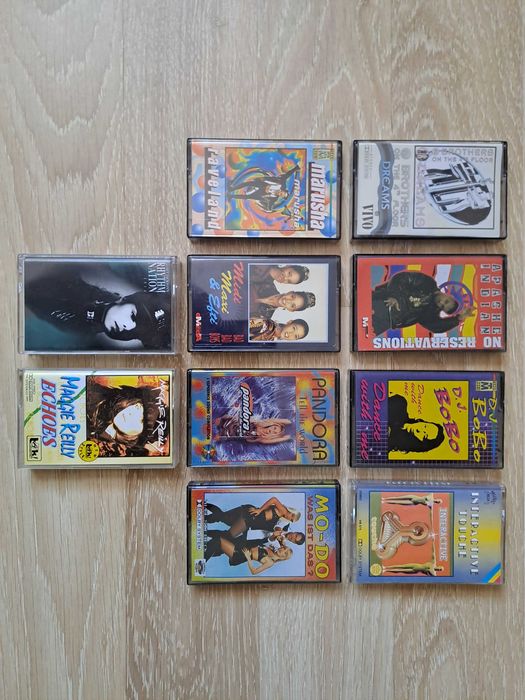 Lot 9 casete Eurodance anii '90 -2 Brothers On The 4th Floor,DJ Bobo..