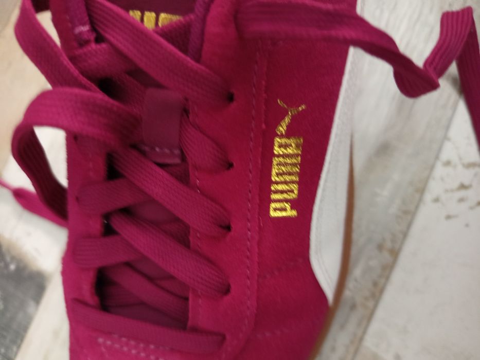 Дамски сникърси Puma Club ll от естествена кожа