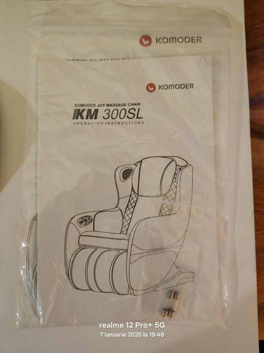 Fotoliu masaj Komoder Njoy