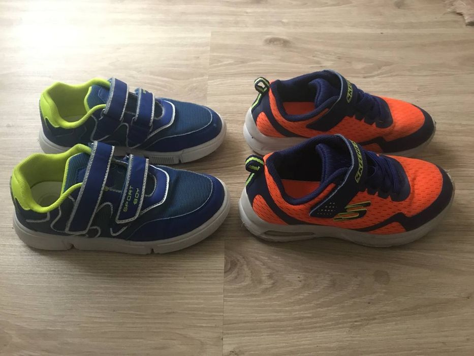 Комплект детски маратонки 32 размер Chicco и Skechers