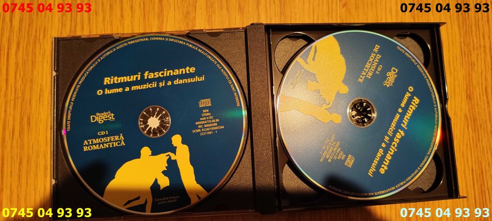 muzica cantece ritmuri fascinante o lume a muzicii si a dansului 4CD