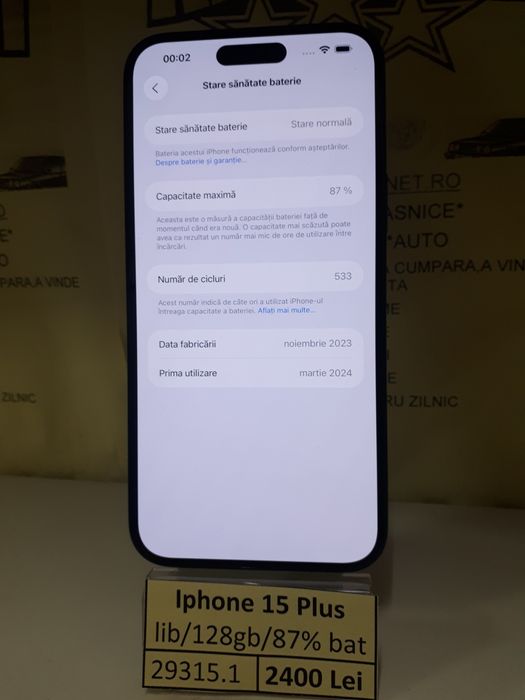 Iphone 15 Plus (vl) star amanet