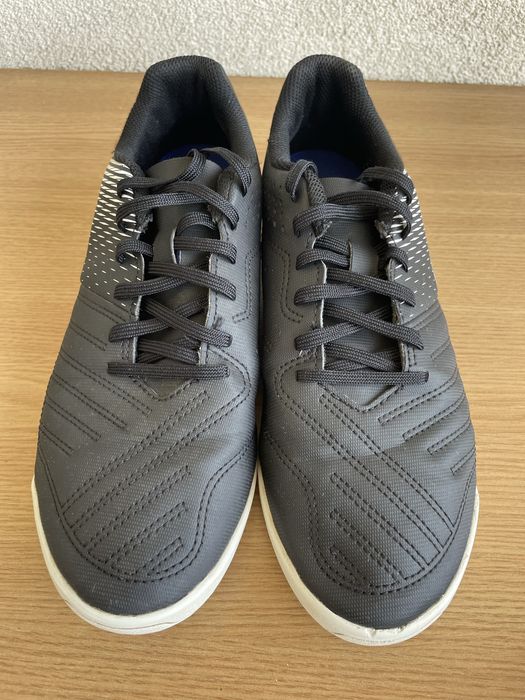 Ghete Fotbal Agility 100 TF Teren Sintetic Alb-Negru marime 41