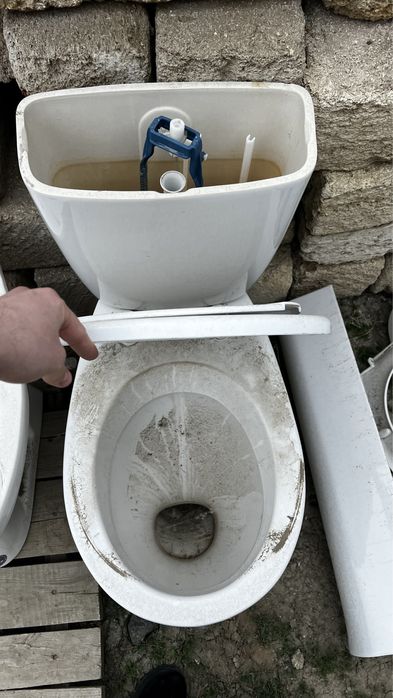 Унитаз для стройки