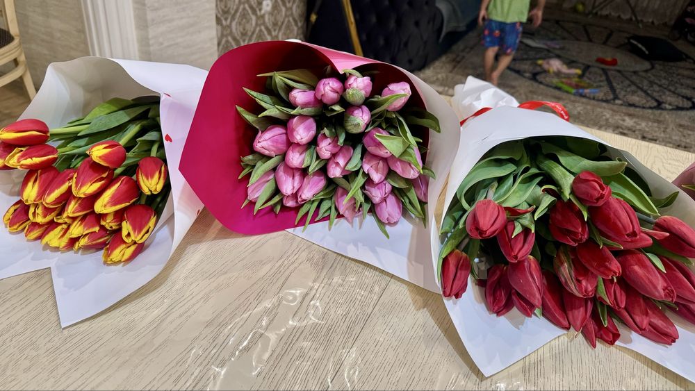 Тюльпаны в розницу предзаказ доставка цветы