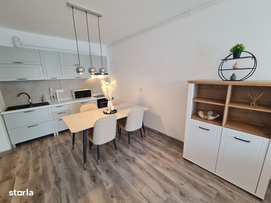 Inchiriez ap.2 camere ADORA PARK 7, NOU, Lux,Parcare, 2Smart Tv,Balcon