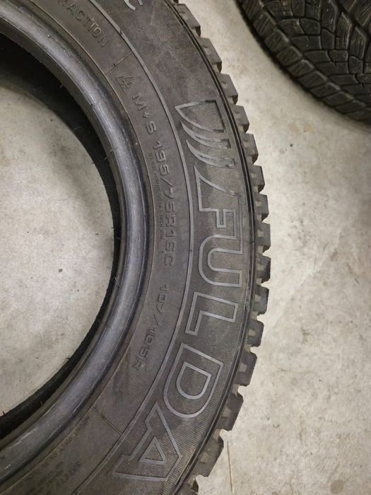 2 anvelope iarna Fulda 195 75 16 C