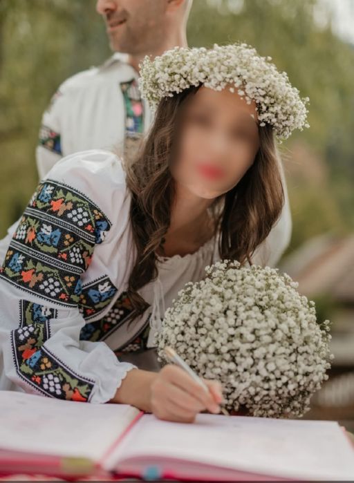 Ie set tradițional cuplu nunta