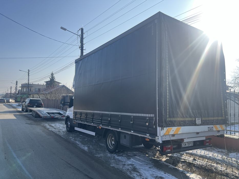 Bena cu prelata iveco,pat dormit