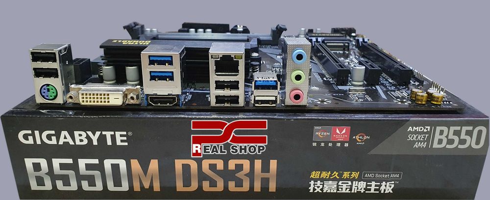 AMD-Gaming ХИТ! GIGABYTE B550M-DS3H + Ryzen 7 5700X + 16GB DDR4 3200