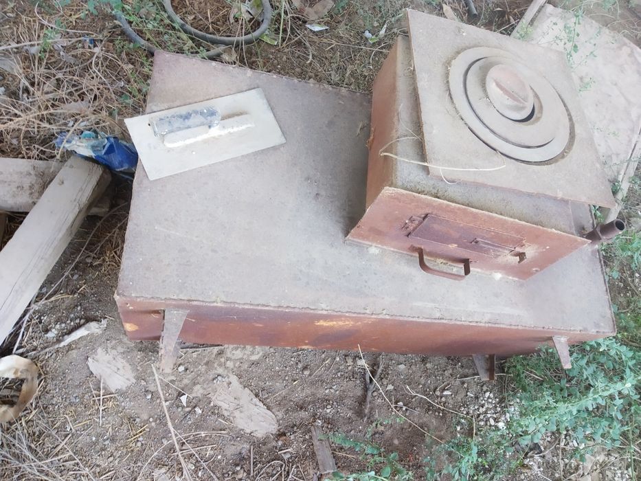 Печь уголь/газ, новый