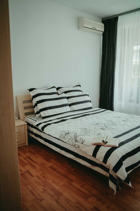 Невероятен тристаен  апартамент с паркомясто на 5 минути плаж Кабакум