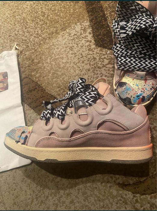 Lanvin Gallery Dept Curb Sneakers 44