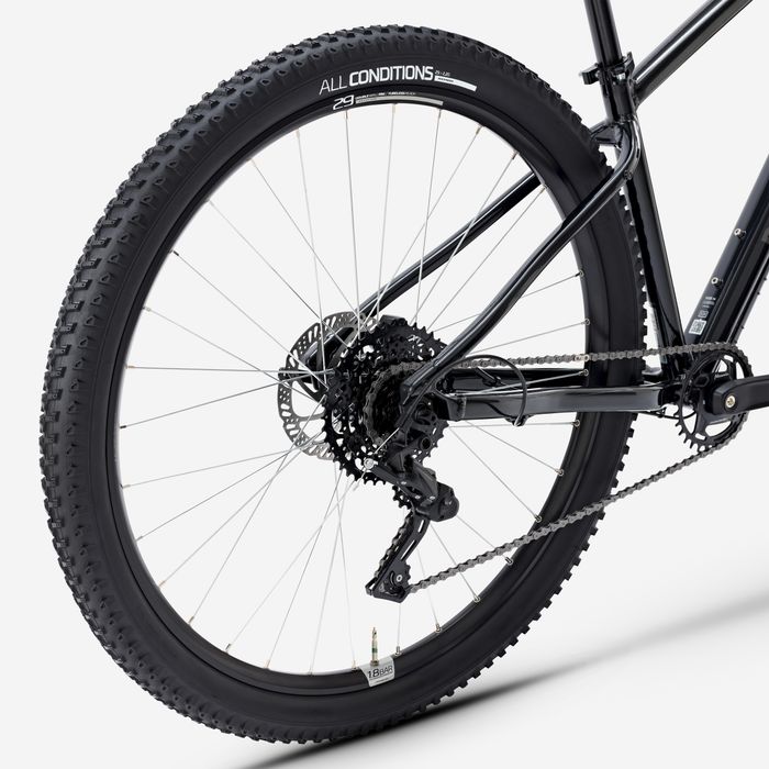Bicicletă Mtb Expl500 29" Negru - XL - produs resigilat Decathlon