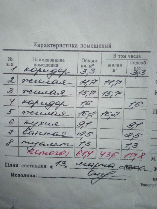 меняю  3х ком кв. 6-49