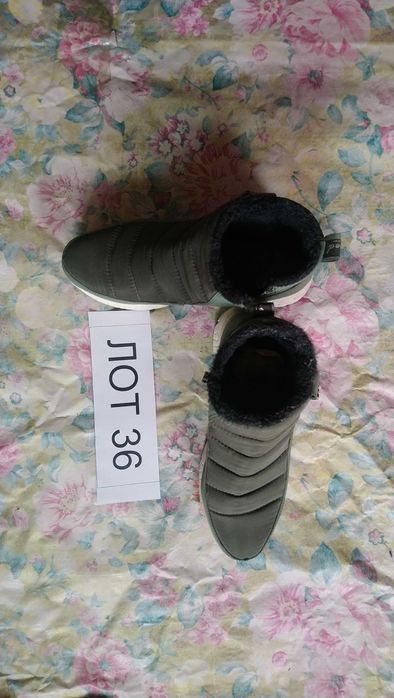 Туфли-ботинки женские утеплённые.