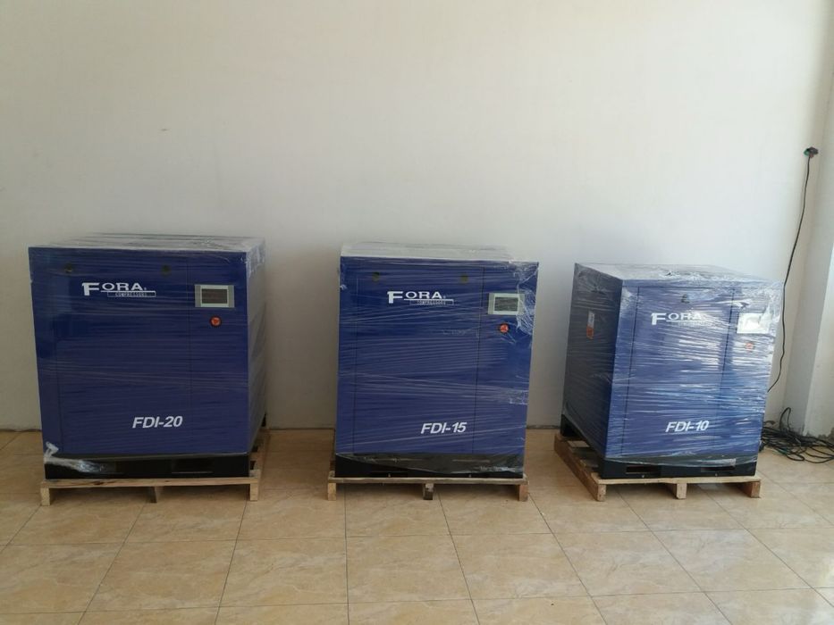 Винтовой компрессор FORA FDI-10 7.5kw invertor