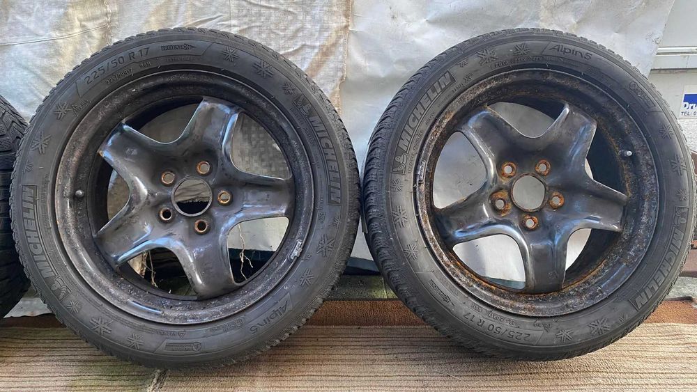 225 50 17  iarna 4 buc 2 michelin alpin 5 si 2 pirelli sotozero 3