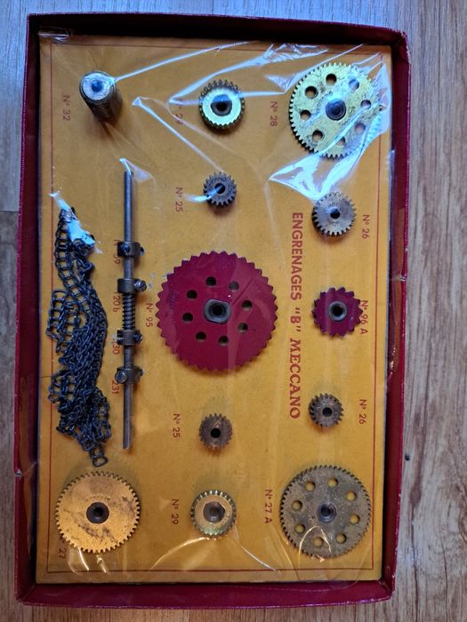 Meccano Engranages ретро винтидж колекционерски конструктор