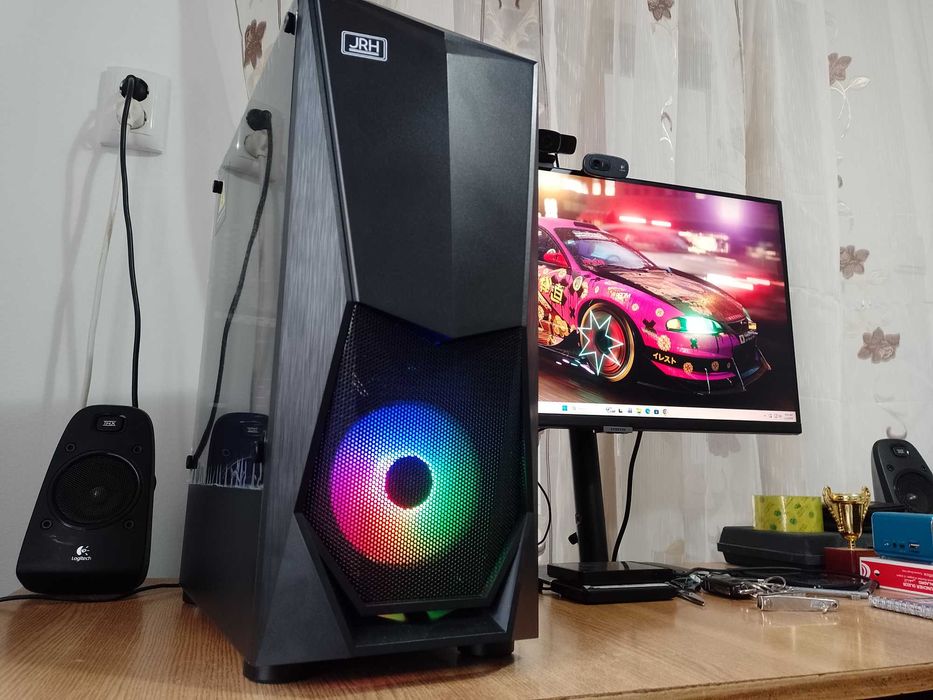 PC Unitate Gaming i7 8700 4.60Ghz/GTX1060 6GB/16GB DDR4/SSD/HDD GTA V