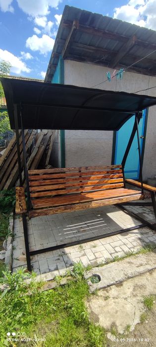 Качели садовые большие