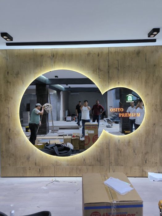 Зеркало с подсветкой Led