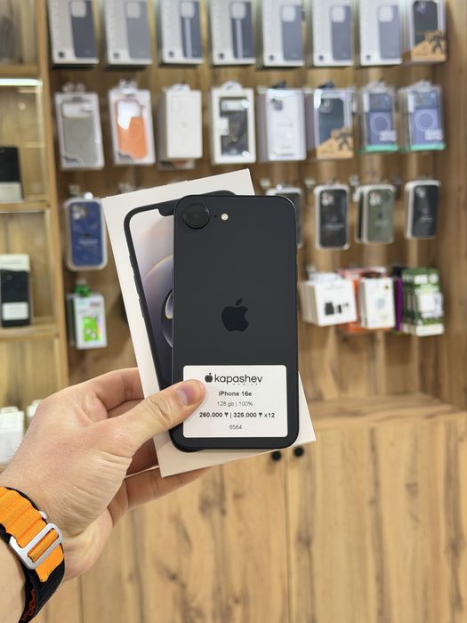 iPhone 16e 128 gb EAC | 100% | kapashev mobile