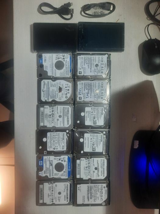 Жесткий диска 1000 гб, 500 гб, 250 гб для Видеонаблюдений и К