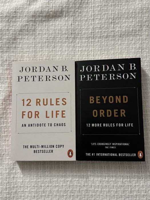 Jordan B. Peterson 12 rules for life, beyond order книги
