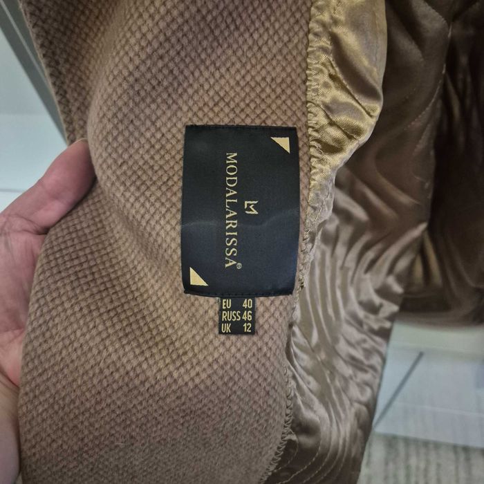 Palton cu blana naturala