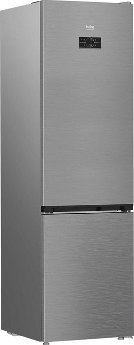 Нов инверторен хладилник BEKO B3RCNA415HXB1 SpacePro 415L HarvestFresh NoFrost - AeroFlow SmoothFit 203.5 см,