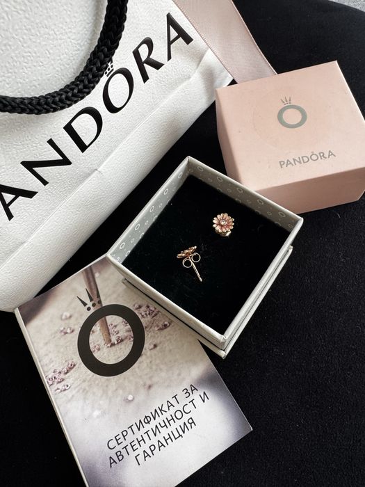 обеци Pandora, гривна Daniel Klein