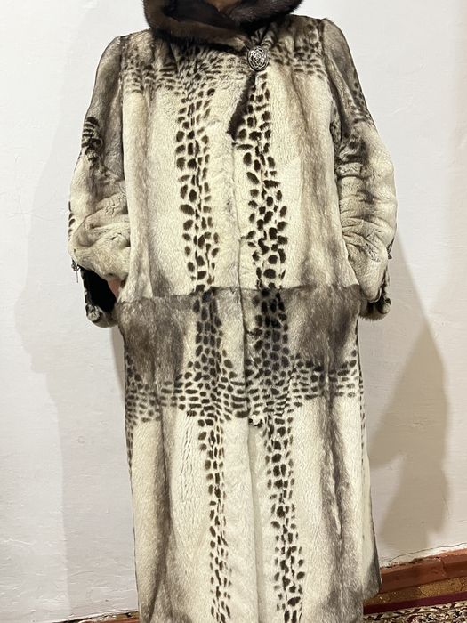 Шуба стриженная норка