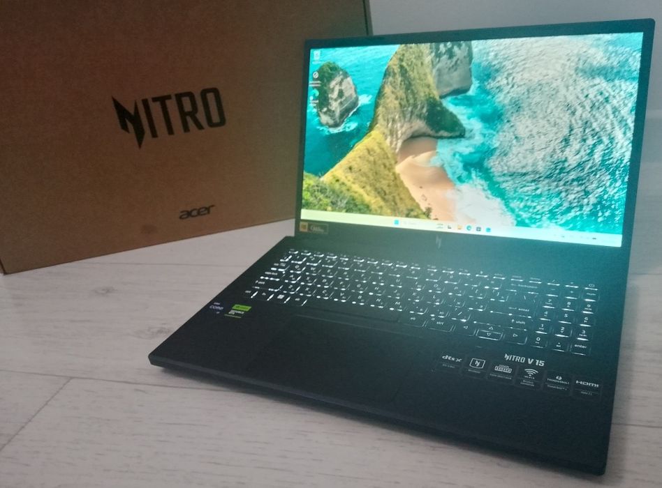 Топовый игровый ноутбук Acer Nitro V15| RTX 4060