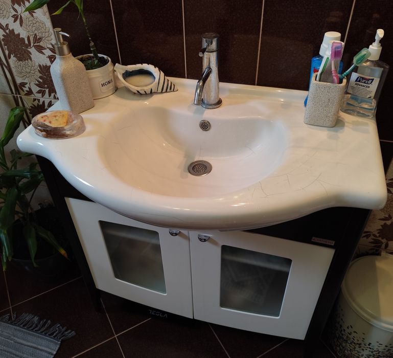 Mobilier+sanitare baie