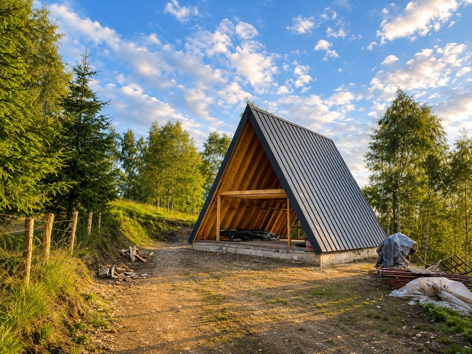 Vând cabană A-Frame la munte Mărișel