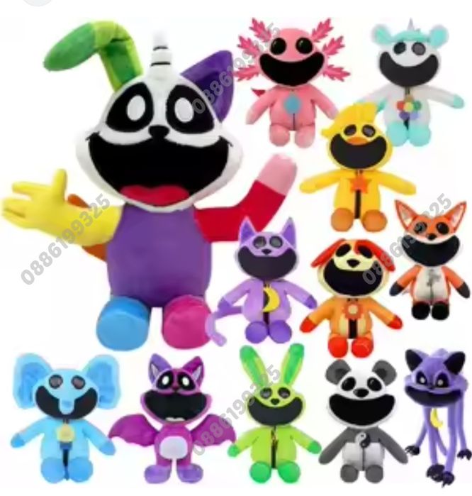 Плюшени играчки The Smiling Critters 2 CatNap Cat Nap играчки