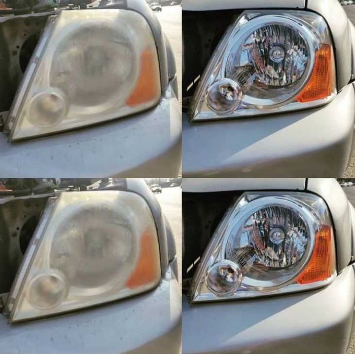 Полировка фар по Акции 2000 тг