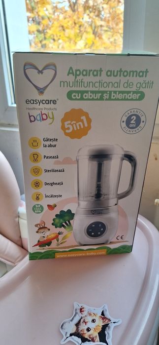 Aparat de gatit cu aburi +blender