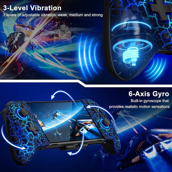 Gammeefy Switch контролер за Nintendo Switch/Switch OLED
