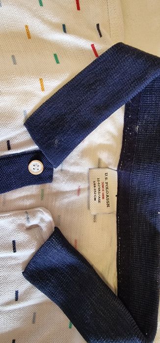 US Polo assn блузи къс ръкав 140-152 см.