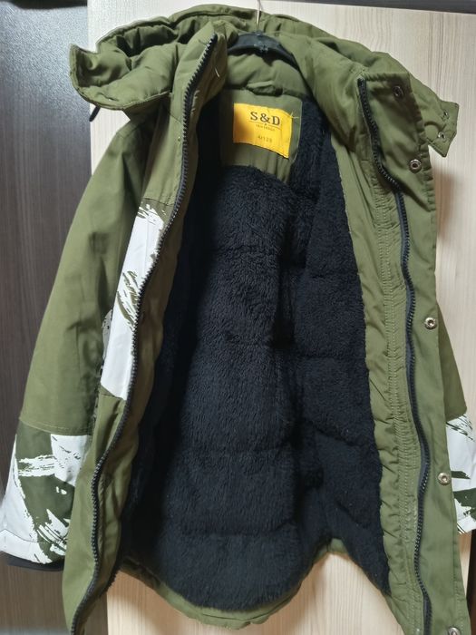 Зимно дебело яке 128 за момче ски яке