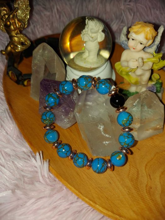 Гривни с черен турмалин