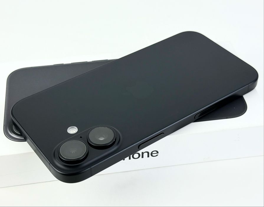 Apple iPhone 16 128GB Black 100% Батерия! Гаранция!