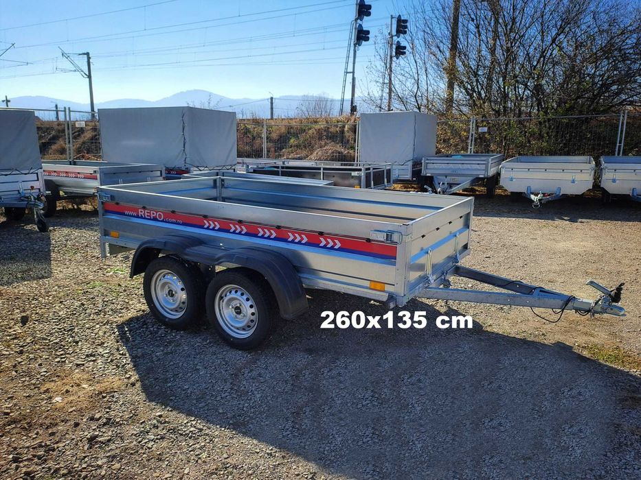 Remorca 750 kg 2 Axe Repo 300x160x30 cm