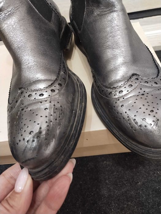 Ботинки натуралка, весна