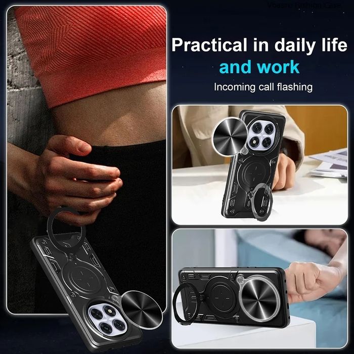 Xiaomi Redmi Note 15 Pro Pro+/ GIANT RING Удароустойчив кейс с пръстен